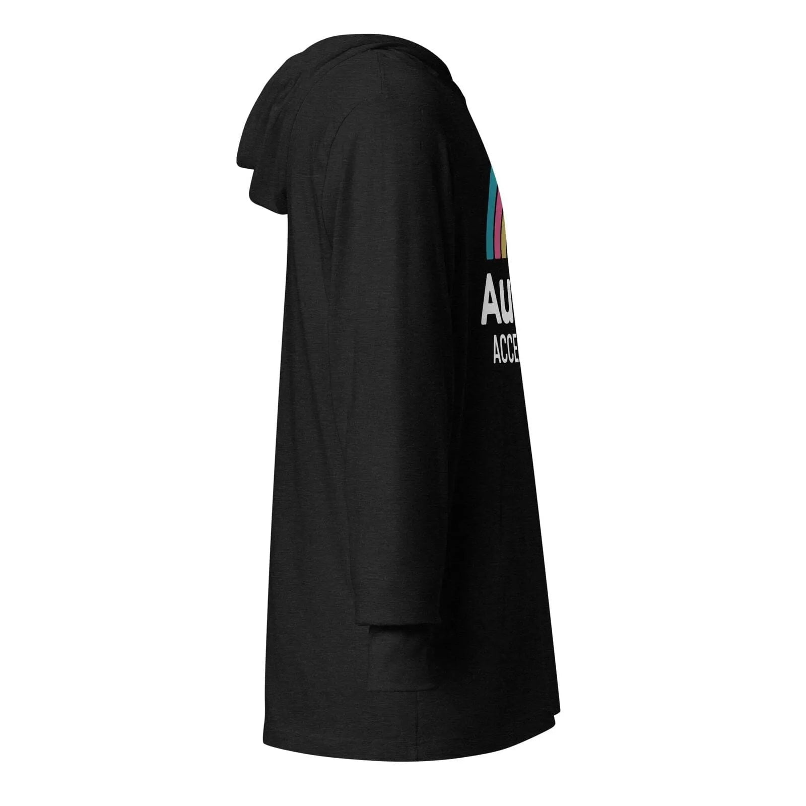 AuDHD Acceptance Hooded long-sleeve tee 