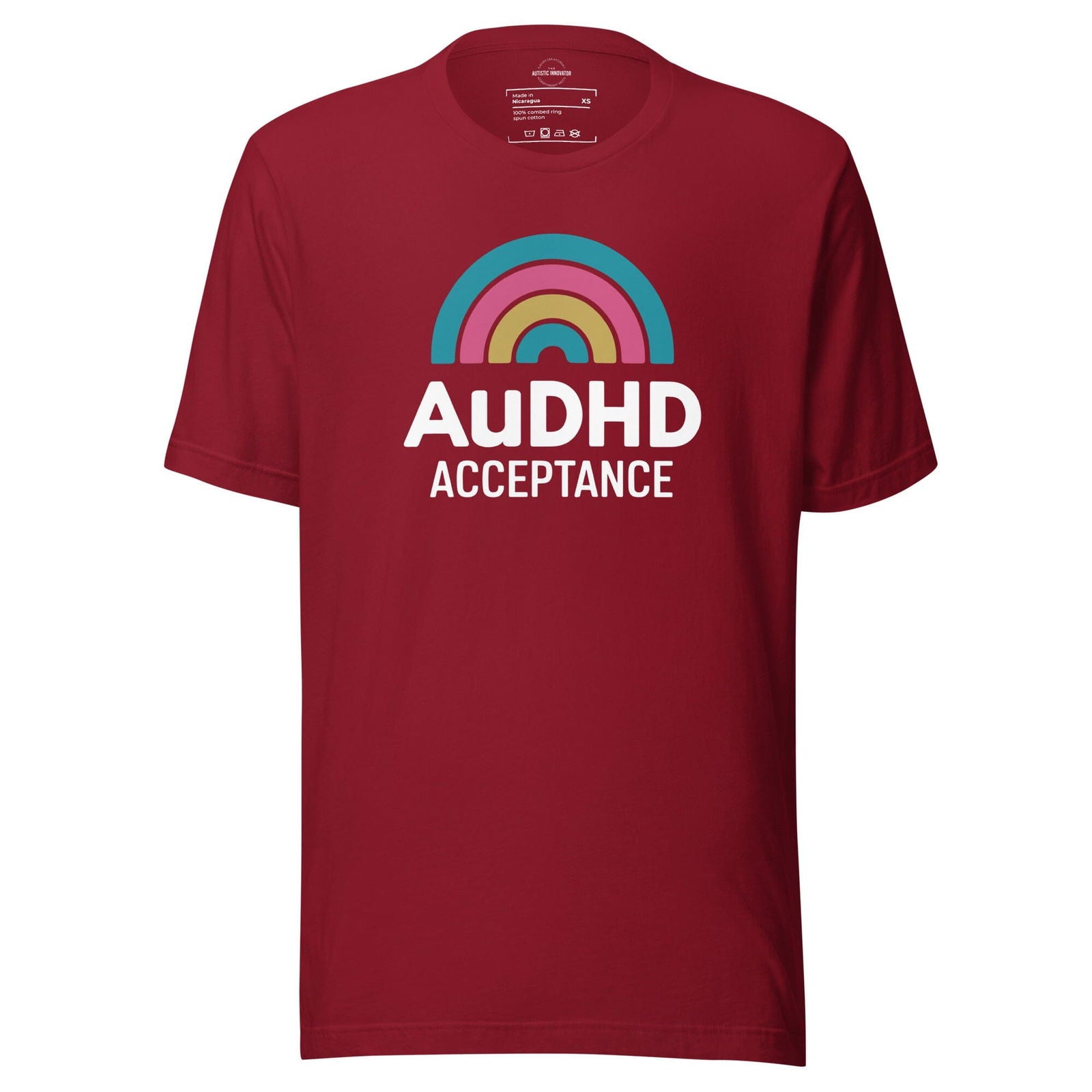 AuDHD Acceptance Unisex t-shirt - The Autistic Innovator