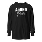 AuDHD Pride Hooded long-sleeve tee Black XS 