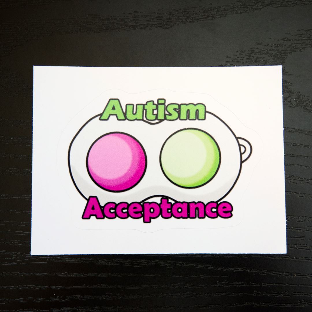 Autism Acceptance Sticker by Uniflame - The Autistic Innovator