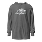 Autism Acceptance Unisex Hooded long-sleeve tee Grey Triblend XS 