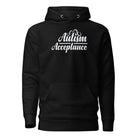 Autism Acceptance Unisex Hoodie Black S 