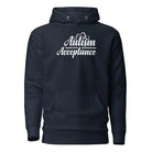 Autism Acceptance Unisex Hoodie Navy Blazer S 