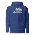 Autism Acceptance Unisex Hoodie Team Royal S 
