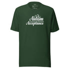 Autism Acceptance Unisex t-shirt Forest S 