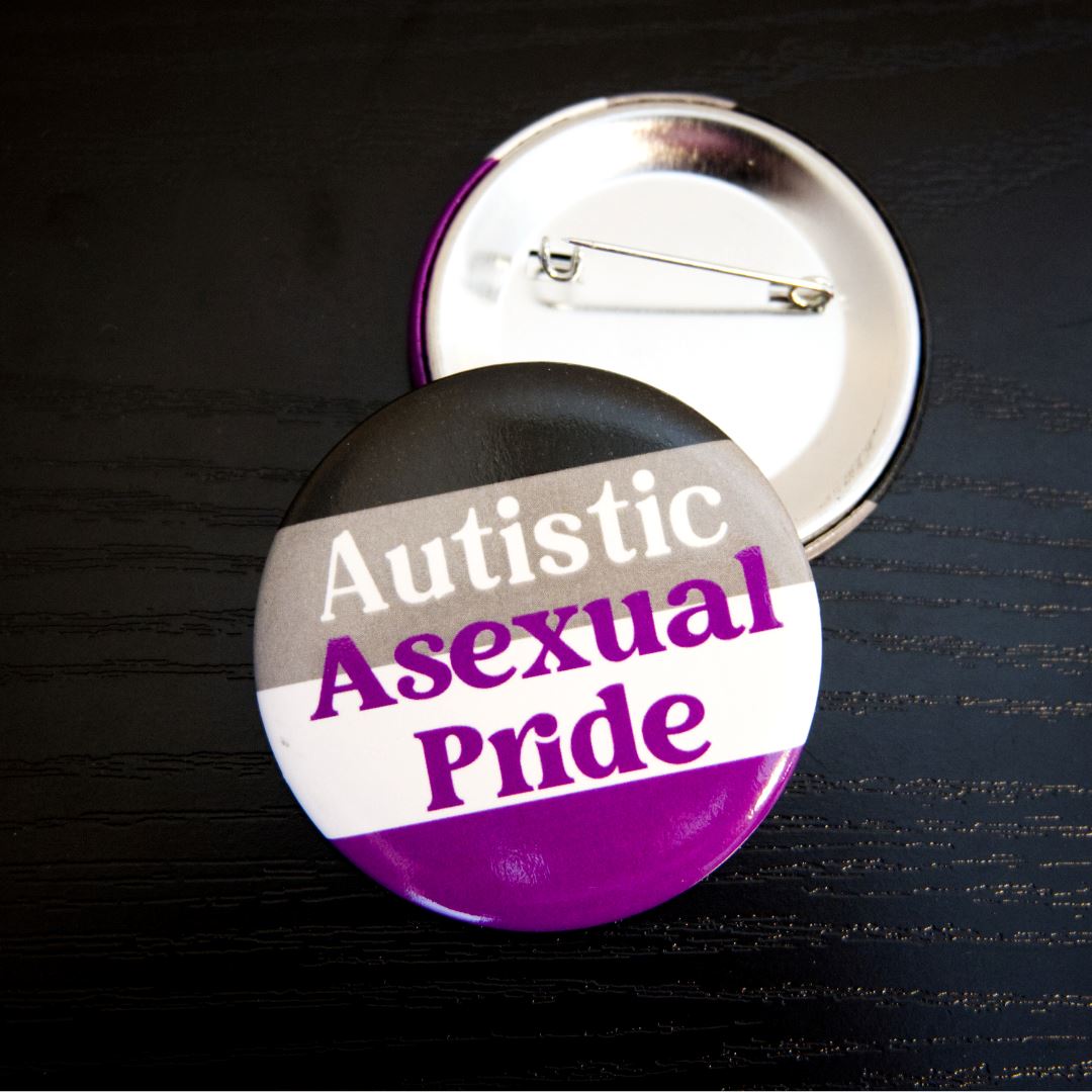 Autistic Asexual Pride Pin Accessories The Autistic Innovator 