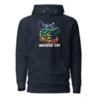 Autistic Cat Unisex Hoodie Navy Blazer S 