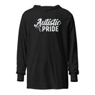 Autistic Pride Unisex Hooded long-sleeve tee Charcoal-Black Triblend XS 