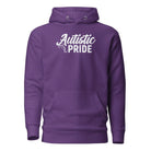 Autistic Pride Unisex Hoodie Purple S 