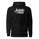 Autistic Pride Unisex Hoodie Black S 