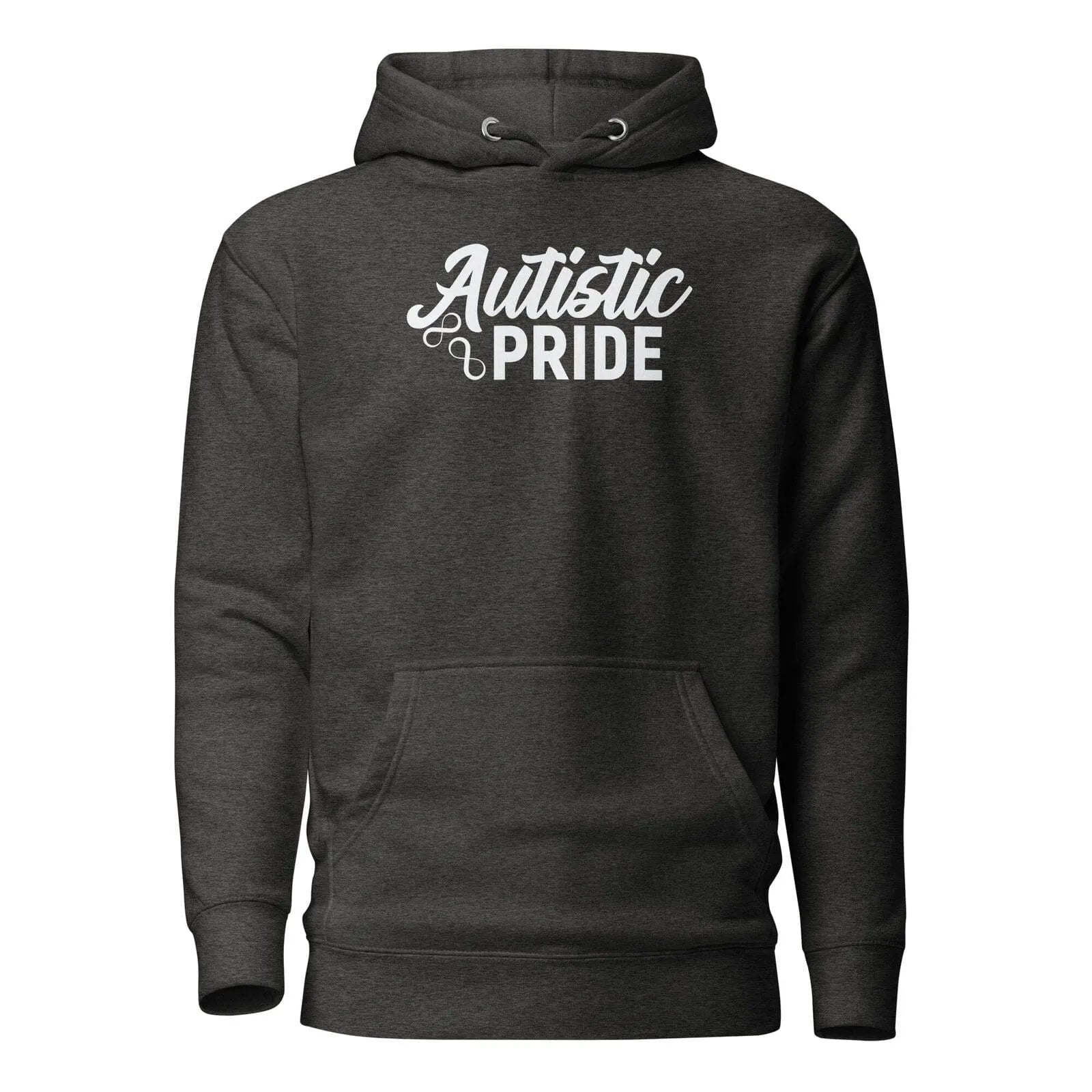 Autistic Pride Unisex Hoodie Charcoal Heather S 