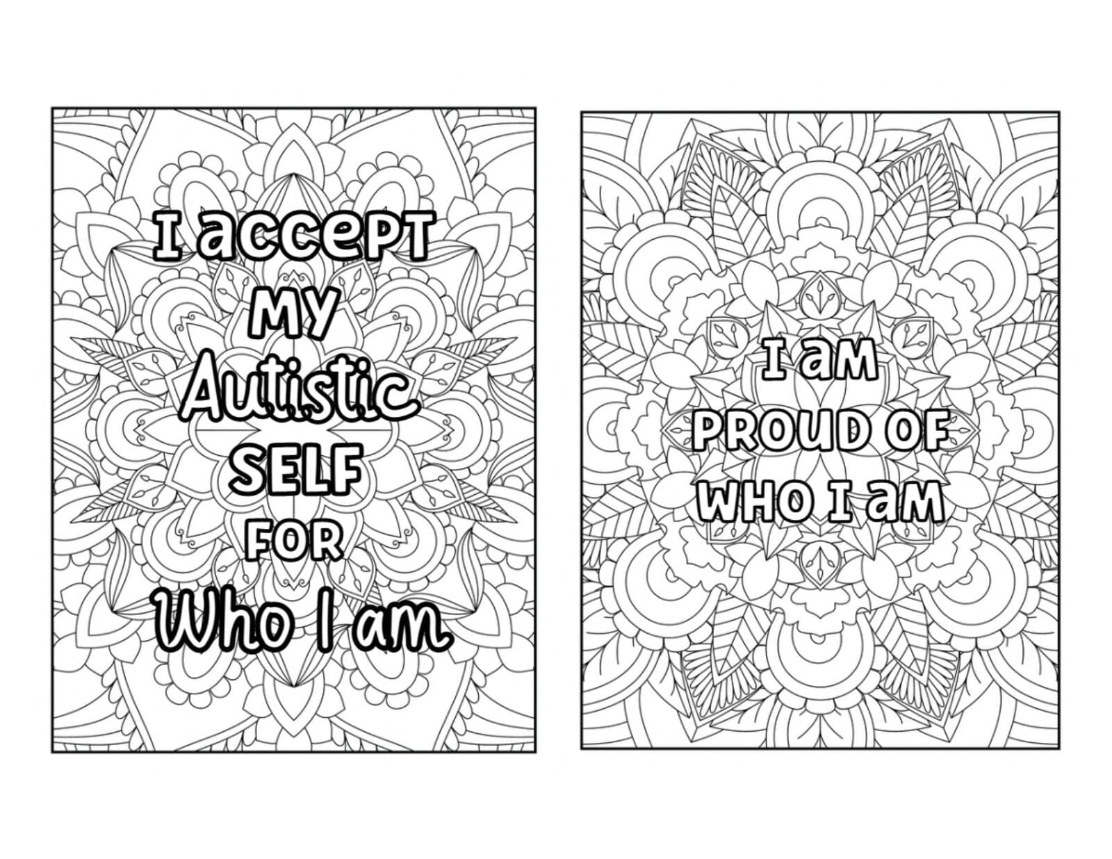 Awesomely Autistic Printable Coloring Book 