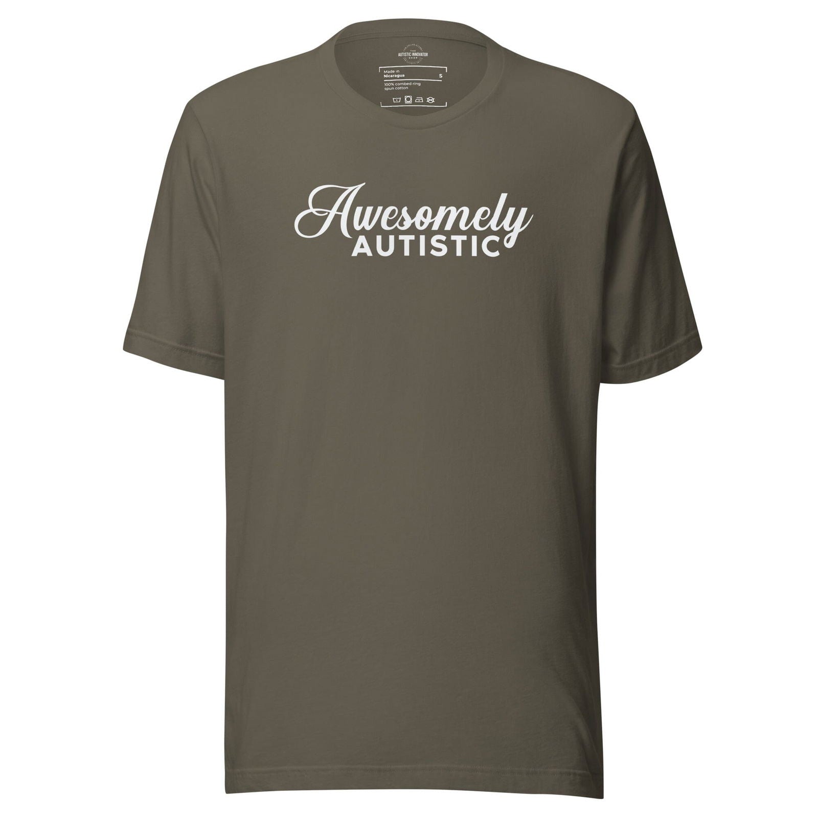 Awesomely Autistic Unisex t-shirt - The Autistic Innovator