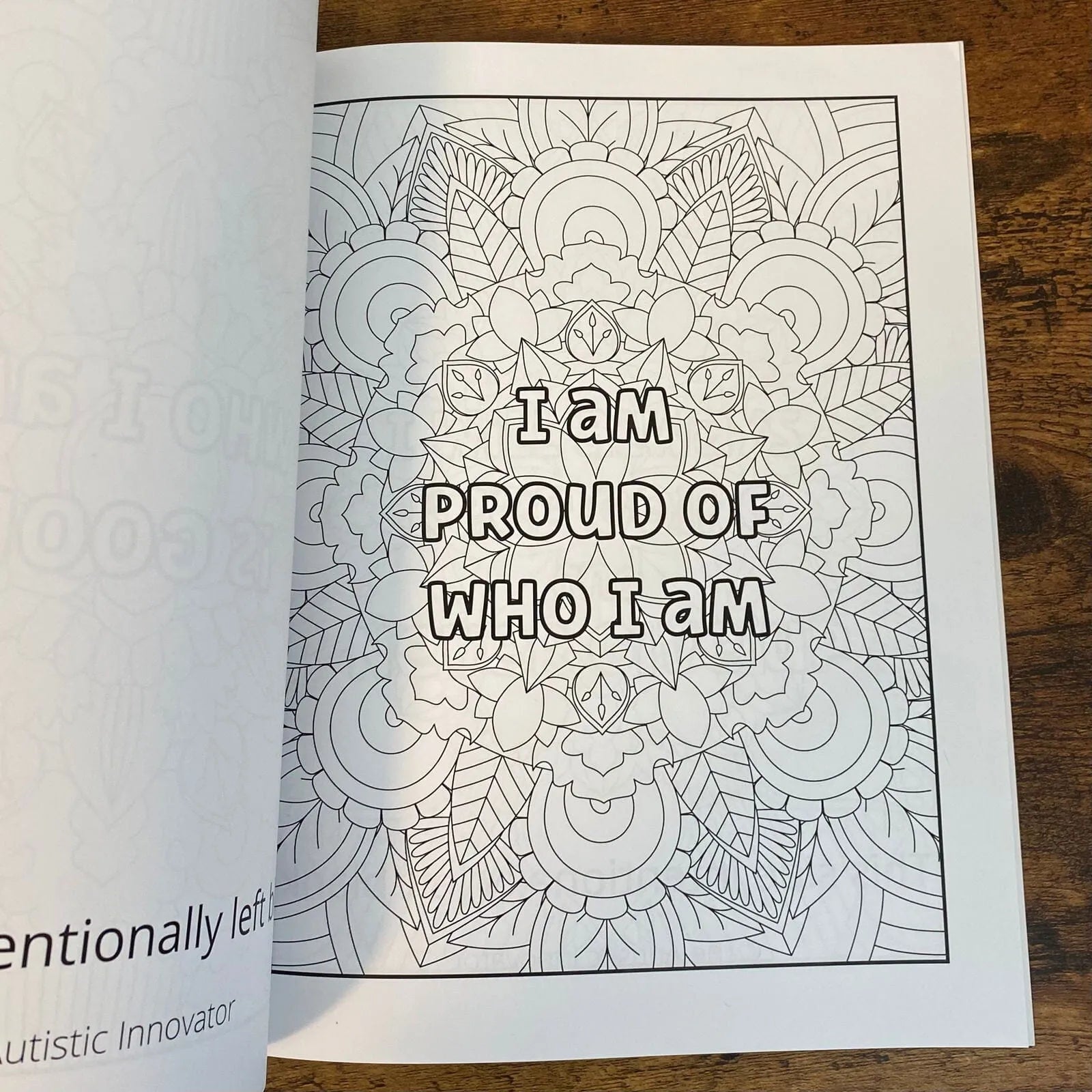 Awesomely Autistic: a coloring book for autistic people 