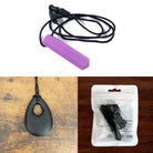 Chew Necklace Favorites Bundle (choose your colors) The Autistic Innovator Purple Black Black