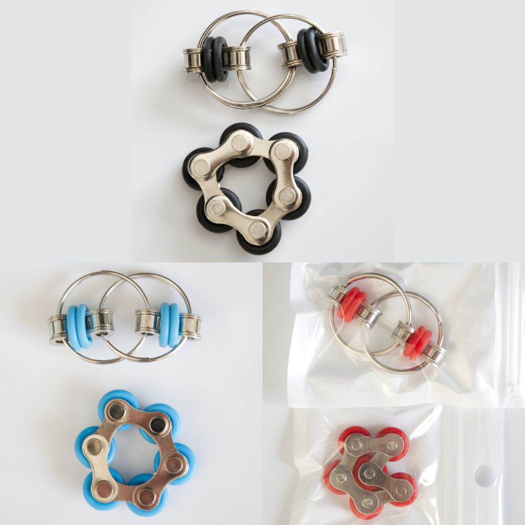 Bike Chain Fidgets (3 pack) - The Autistic Innovator