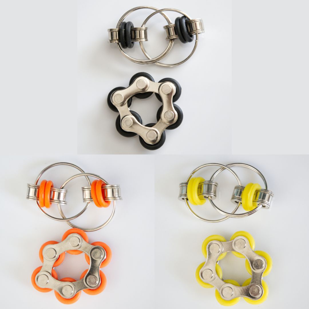 Bike Chain Fidgets (3 pack) - The Autistic Innovator