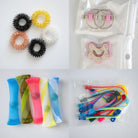 Bulk Fidget Toy Bundle (18 Fidgets) Metallic Pink 