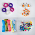 Bulk Fidget Toy Bundle (18 Fidgets) Pink Dreams Orange 