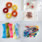 Bulk Fidget Toy Bundle (18 Fidgets) Autumn Red 