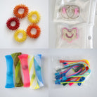 Bulk Fidget Toy Bundle (18 Fidgets) Autumn Pink 