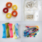 Bulk Fidget Toy Bundle (18 Fidgets) Autumn White 