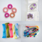 Bulk Fidget Toy Bundle (18 Fidgets) Pink Rose Purple 