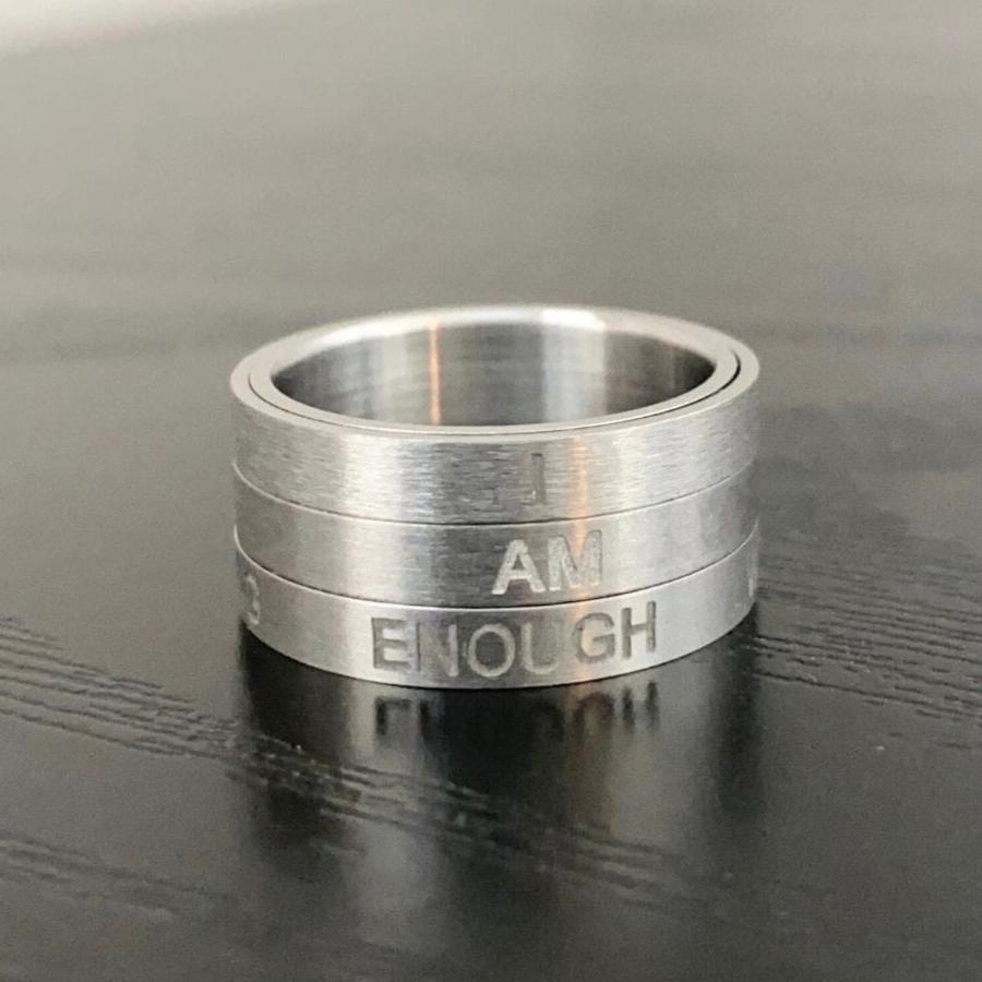 Affirmation Spinner Fidget Ring by The Autistic Innovator 