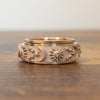 Vintage Style Moon and Star Spinner Ring The Autistic Innovator 7 Rose Gold 
