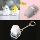 Cat Squishy Bundle Mini Cat 2 Pack Grey Cat 