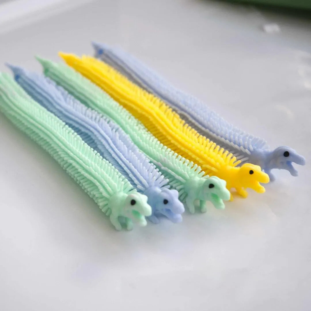 Animal Stretchy Fidget Sensory Toys (5 pack) Dinosaur 