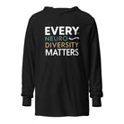 Every Neurodiversity Matters Hooded long-sleeve tee Black XS 