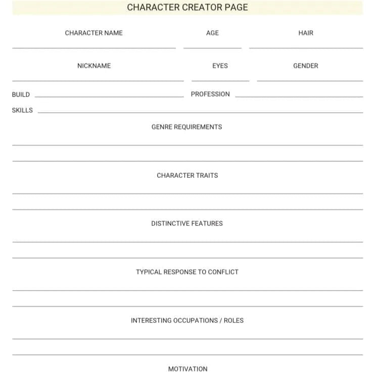 Fiction Writing Journal (Paperback) 