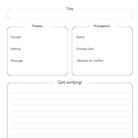 Fiction Writing Journal Printable 