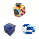 Fidget Bestsellers Bundle (choose your colors) Watercolor Blue Galaxy Blue white deep blue