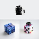 Fidget Bestsellers Bundle (choose your colors) Paint Splatter Blue Galaxy Black and white