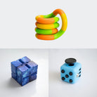 Fidget Bestsellers Bundle (choose your colors) Sky Blue Blue Galaxy Green yellow orange