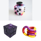 Fidget Bestsellers Bundle (choose your colors) Paint Splatter Purple Galaxy Purple red yellow