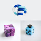 Fidget Bestsellers Bundle (choose your colors) Sky Blue Purple Galaxy Blue white deep blue
