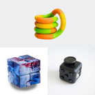 Fidget Bestsellers Bundle (choose your colors) All Black Galaxy Green yellow orange