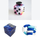 Fidget Bestsellers Bundle (choose your colors) Paint Splatter Blue Galaxy Blue white deep blue