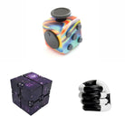 Fidget Bestsellers Bundle (choose your colors) Paint Pour Purple Galaxy Black and white