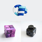 Fidget Bestsellers Bundle (choose your colors) All Black Purple Galaxy Blue white deep blue