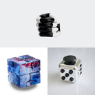 Fidget Bestsellers Bundle (choose your colors) Metallic Silver Galaxy Black and white