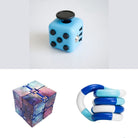 Fidget Bestsellers Bundle (choose your colors) Sky Blue Galaxy Blue white deep blue