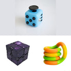 Fidget Bestsellers Bundle (choose your colors) Sky Blue Purple Galaxy Green yellow orange