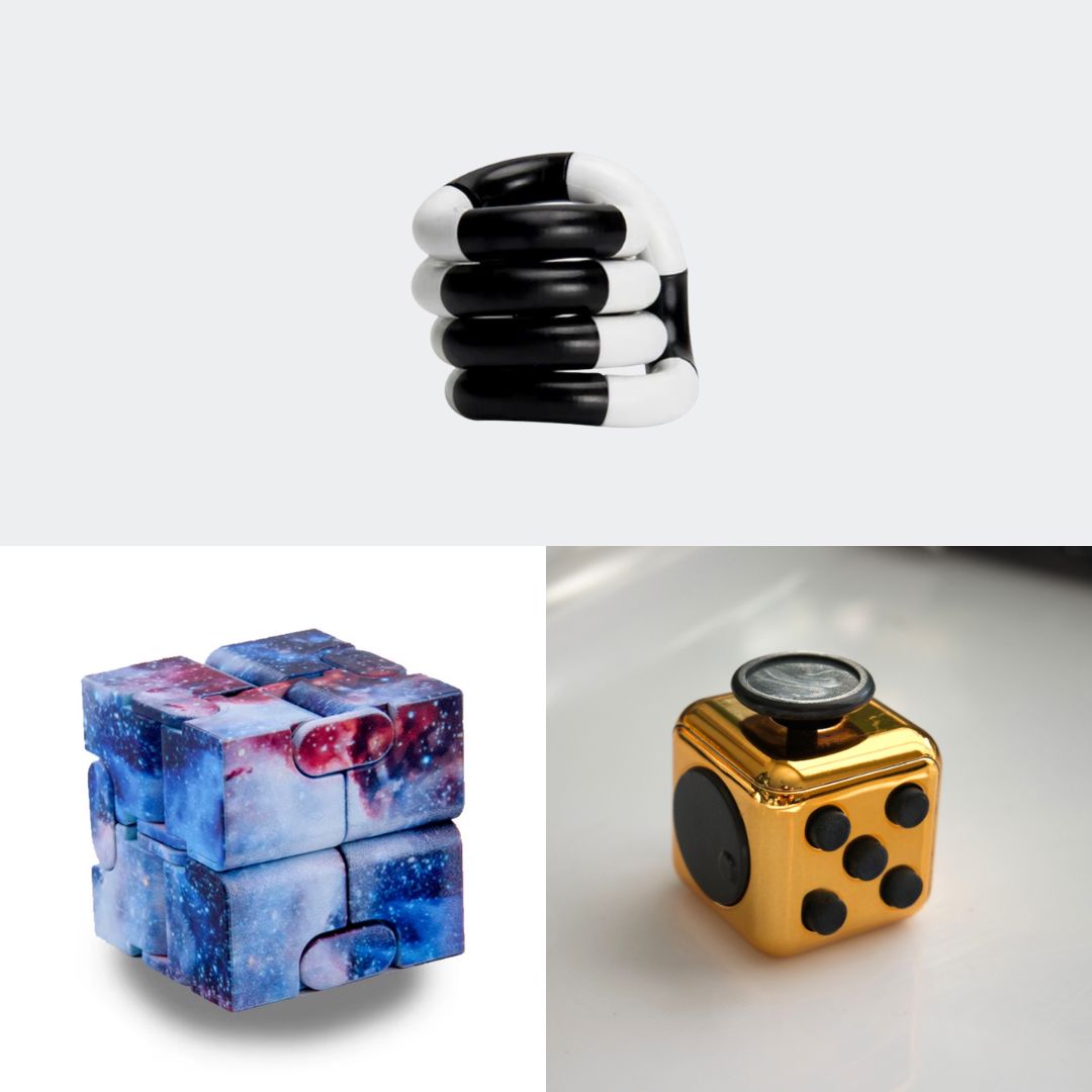 Fidget Bestsellers Bundle (choose your colors) Copper Galaxy Black and white