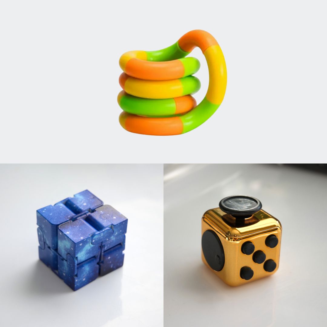 Fidget Bestsellers Bundle (choose your colors) Copper Blue Galaxy Green yellow orange