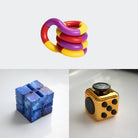 Fidget Bestsellers Bundle (choose your colors) Copper Blue Galaxy Purple red yellow