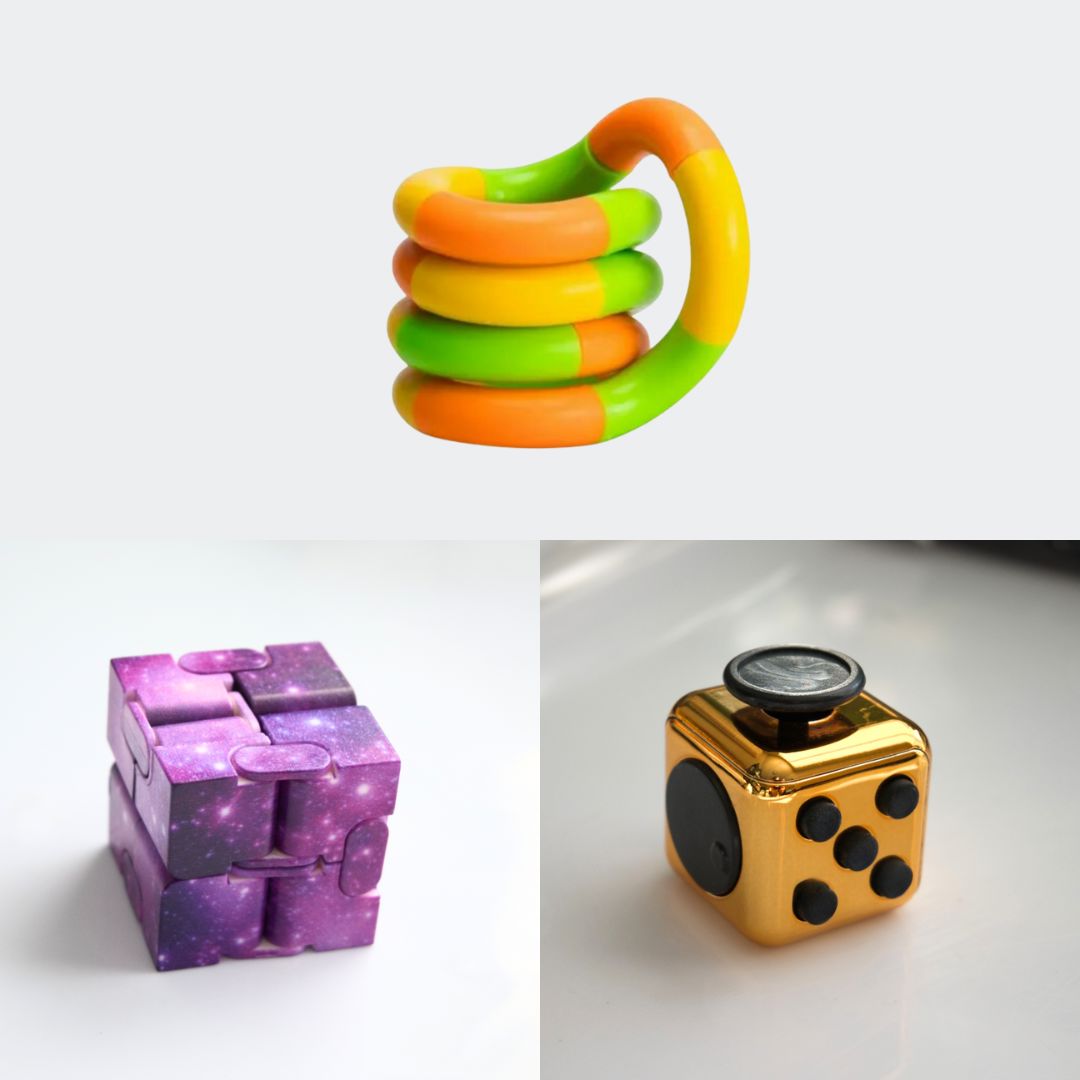Fidget Bestsellers Bundle (choose your colors) Copper Purple Galaxy Green yellow orange
